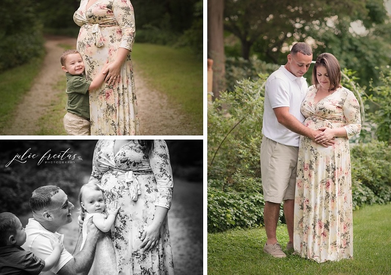 long hill maternity session