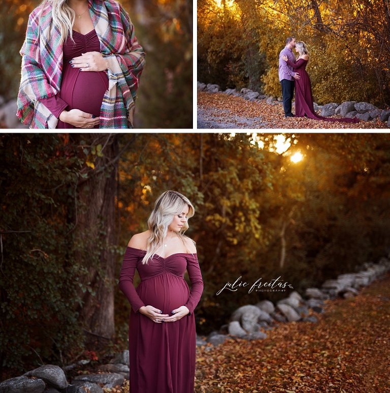 endicott park maternity session
